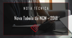 Tabela NCM